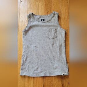 GAP Kids Organic Cotton Gray Tank Top, Size 5 T